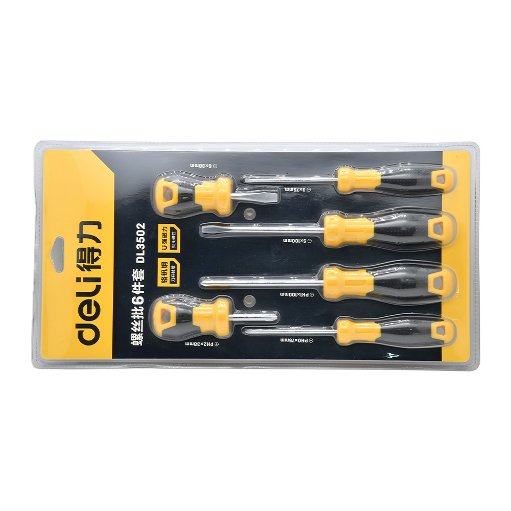 得力(DELI) 螺丝批套装4件套SUP11